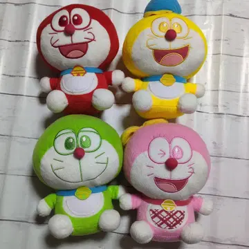도라키즈 마메도라 봉제 인형 4개 세트 묶음 판매