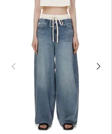 todayful 와이드 데님 팬츠