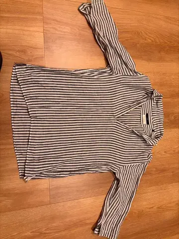 SHIPS 스트라이프 7부 소매 티셔츠 S