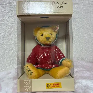 Steiff 슈타이프 테디베어 2005 한정판 리틀 산타