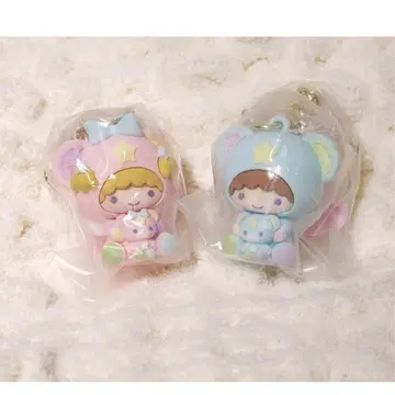 리틀트윈스타 시크릿 키링 별하늘의 엔젤 키키라라