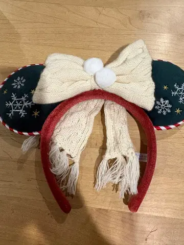 TDR 디즈니 크리스마스 미니 머리띠