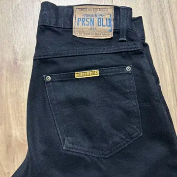 프리즌 블루스 블랙 데님 W30 L30