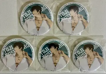 주술회전 카페 2024 캔뱃지 젠인 토우지 5개