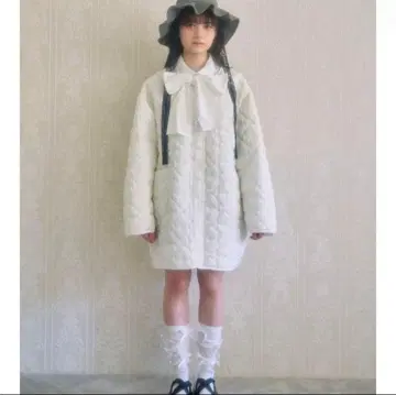 WC 하트 퀼트 자켓