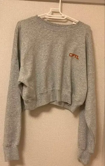 Ungrid 백 프린트 숏 맨투맨