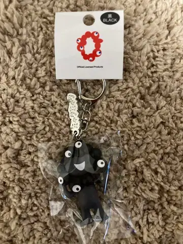 블랙 미야쿠미야쿠 명찰 포함 입체 PVC 키링