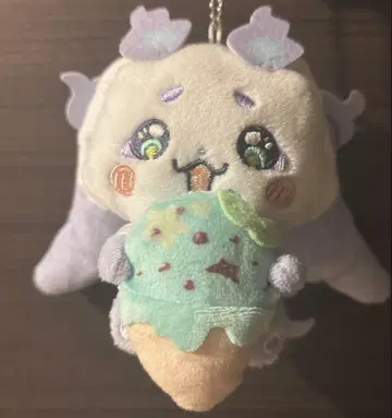 룬룬 니지산지 봉제 인형 키링 데비룬 summer