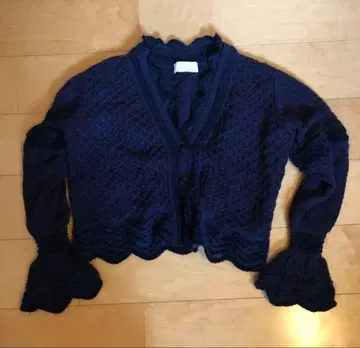 [ 새상품급 ] Mame Kurogouchi 마메쿠로구치 가디건 네이비