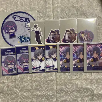 니지산지 코야나기 로우 사진풍 카드 & 랜덤 스티커 특전 코스터