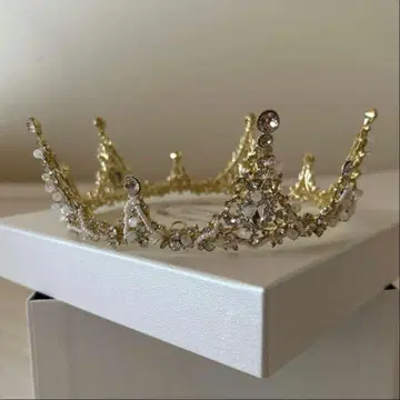 Love Tiara 러브티아라 스텔라크라운 골드
