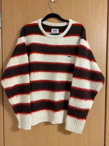 [ THE FOX/더 폭스 ] 별주 샤기 보더 니트