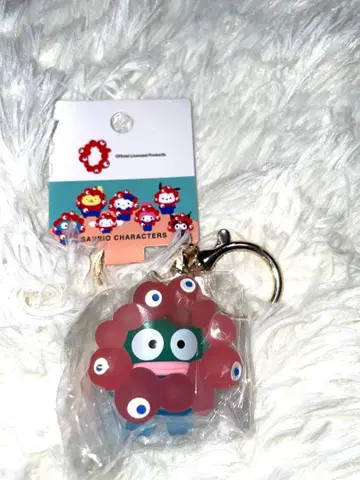 오사카 간사이 만박 산리오 미야쿠미야쿠 클리어 키링 한교동