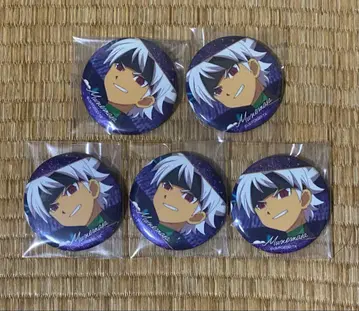 이나즈마 일레븐 GO 장면 사진 글리터 캔뱃지 이부키 무네마사 5개