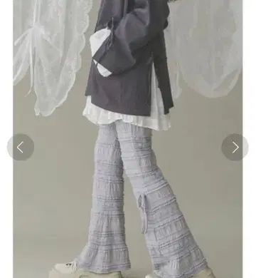 [새상품급] merry jenny 리본 레이스 플레어 팬츠 아이스 블루