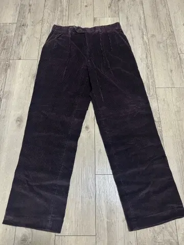 L.L.Bean 다크 퍼플 코듀로이 팬츠
