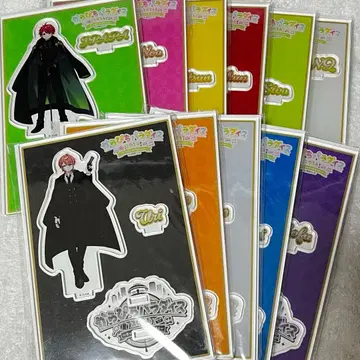 컬러풀 피치 아크릴 스탠드 전종 세트 카라피치 파라피치2024