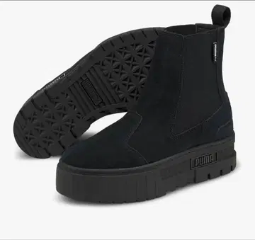 PUMA 메이즈 첼시 스웨이드 부츠 블랙 24.5 푸마