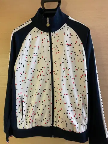 [ 레어 ] arena 도트 무늬 니트 저지 여성용