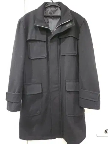 [클리닝 완료] RUPERT 블랙 남성용 롱 코트 L