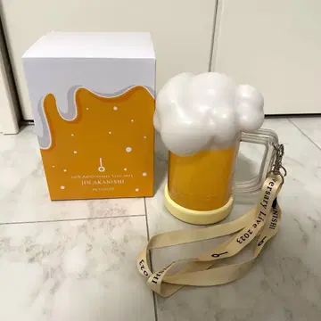 아카니시 진 응원봉 맥주 머그잔