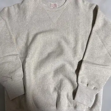 BONCOURA 양면 V넥 트레이닝복 리버스형 오트밀 사이즈 40