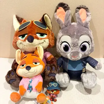 주토피아2 슈퍼 라지 봉제 인형 닉 주디 2