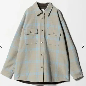 새상품 6(ROKU) 체크 CPO 자켓