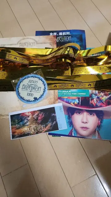 Mrs. GREEN APPLE 바벨 도쿄돔 캔 배지 은색 테이프 기타