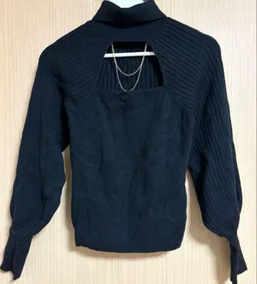 ROYAL PARTY 블랙 니트 프리 사이즈