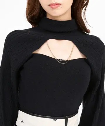 ROYAL PARTY 블랙 니트 프리 사이즈