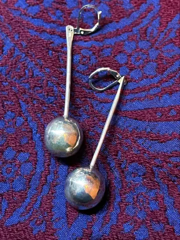 새상품급 이탈리아 빈티지 실버 925 귀걸이