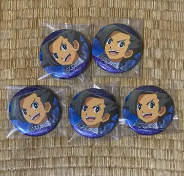 이나즈마 일레븐 GO 장면 사진 글리터 캔뱃지 슌기 하야토 5개