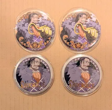 원피스 야라이 캔뱃지 크로커다일