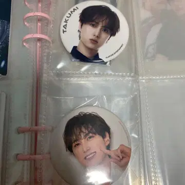 오자키 타쿠미 캔뱃지 세트