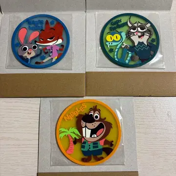 주토피아 코스터 주디 닉 파우바트 게리 니블스 가챠