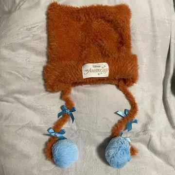 디즈니 올 어바웃 캣 니트 캡 루즈 니트 모자