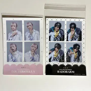 프라가리아 메모리즈 플라뮤 랜덤 4컷 스티커