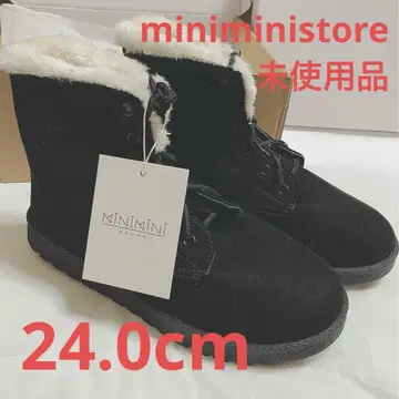 miniministore 속기모 부티 블랙 24.0cm
