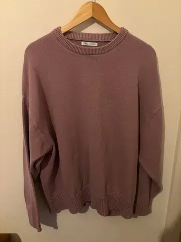 ZARA 니트 핑크 XL 남성용