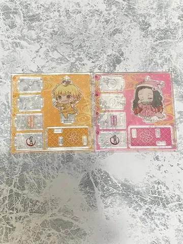 귀멸의 칼날 아크릴 펜 스탠드 카마도 네즈코 아가츠마 젠이츠