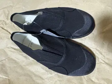 작업 타비 신발 워크 슈즈 블랙 슬립온 24.5cm