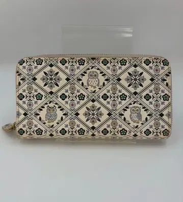 아사쿠사 문고 올빼미 디자인 장지갑