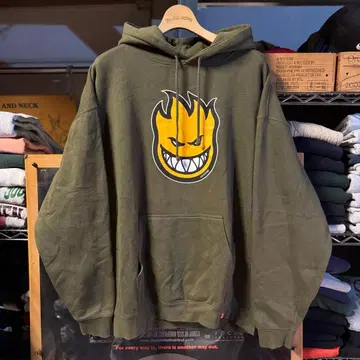 스케이터용 00s SPITFIRE 후드 맨투맨 후디 풀오버