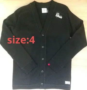 BEDWIN LETTERED 가디건