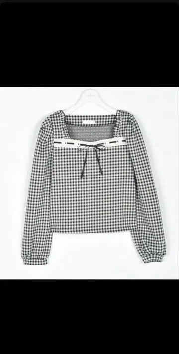 evelyn 리브 체크 상의