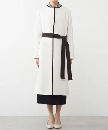 TIARA 바이컬러 코트