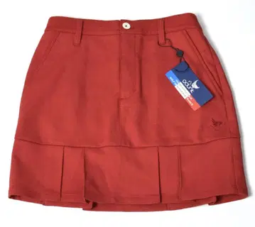 미사용 Clunk 클랭크 여성용 골프 스커트 M 레드