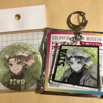 컬러풀 피치 지바 5주년 기념 캔뱃지 아크릴 키링