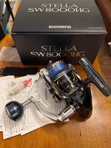 SHIMANO STELLA SW8000HG 스피닝 릴